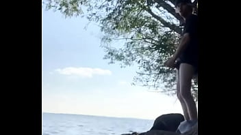 Preview 2 of Wwwxxxcom Pashto - Masturbating at the lake