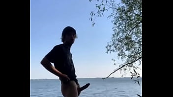 Preview 3 of Wwwxxxcom Pashto - Masturbating at the lake