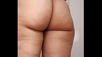 Preview 3 of Appy New Eare Taxi - Curvy milf teen strips black panties and spread ass cheeks moaning and bouncing