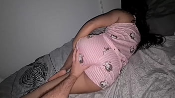 Preview 1 of Uzbekistan Xvideos - My horny stepdad comes to my bedroom to say good night.
