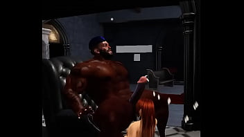Preview 3 of Fat Mader - big duane brown gets his huge black dick and balls worshipped