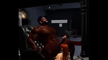 Preview 4 of Fat Mader - big duane brown gets his huge black dick and balls worshipped