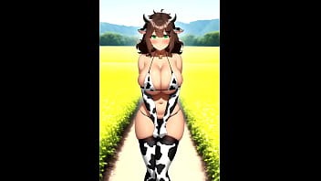 Preview 1 of Hidden Sex Therapy Japan - cow bikini girs ai art compilation 2