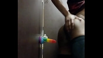 Preview 3 of Sakit Sedap - &quot_Mall Time&quot_ Public Slut Mika Kawaiii Dildo Ride