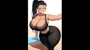 Preview 2 of Chubby Sister Inlaw - gym girls ai art compilation 2