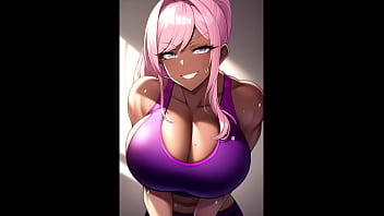 Preview 4 of Geng Reap Desi Porn - bodybuilding workout women ai art compilation