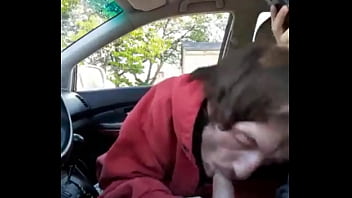 Preview 1 of Solo Wife Gay - sucking my buddy twice in his car