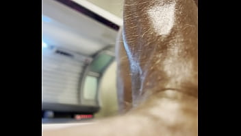 Preview 1 of Ass Yrafic - Tanning bed