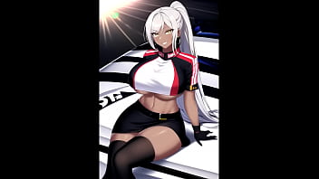 Preview 1 of Haf Saree Xxx Com - Racing girls ai hentai compilation