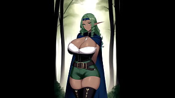 Preview 2 of Irene Ana - Soldiers Elfs in the forest ai art compilation