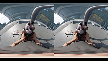 Preview 1 of Xxxjpani Com - VReal 18K Fuck Harley Quinn in Public Before the Police Arrive -  Laughing,  Standing Doggy style,  Busted
