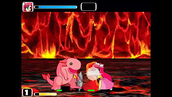 Preview 2 of Apanhada Se Masturbando - OTENBA (videogame) The Great Adventures Of The Tomboy Princesses,  Red Princess Gameplay