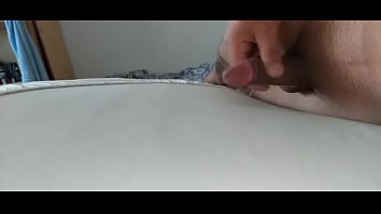 Preview 1 of Feet Kinky Lesbian - humping mattress and ejaculating sperm on it part 2