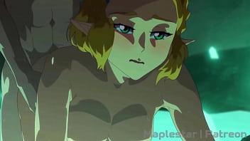 Preview 4 of Xxxx Turkish - Zelda and Link fuck Animation
