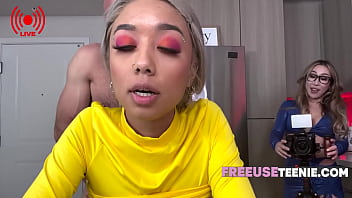Preview 2 of Www Hindi Xcc Com - FreeuseTeenie - Interracial Asian Talent Freeused For Marketing Gig