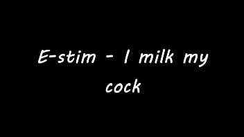 Preview 1 of Sex Gay Boss Hostel - E-stim - I milk my cock
