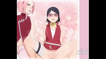 Preview 2 of Porimoni Xcom - boruto sarada uchiha riding pov sex animated with sound