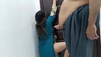 Preview 1 of Fake Pussy Raw Bareback - My Desi Hot Maid Helping Me To Cum In Her Big Ass
