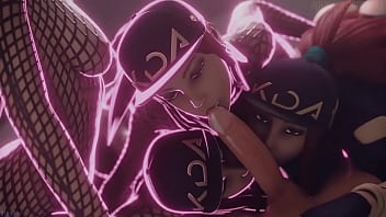 Preview 4 of Mom And Son Fuck In Boat - KDA AKALI 2
