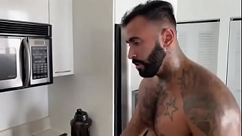 Preview 4 of Angelina Jolie Cum Tribute - Barebacking a giant Puerto Rican