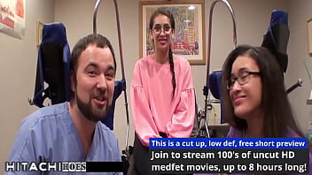 Preview 3 of Mom And Son Xxx Hd First Time - Journalist Kitty Catherine Gets Committed &amp_ Mandatory Hitachi Orgasms From Doctor-Tampa At HitachiHoes - Reup