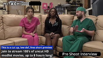 Preview 3 of Yakn Anal - Busty Ebony Giggles iMasturbates To Her Own Porn With Hitachi Magic Wand At HitachiHoes - Reup