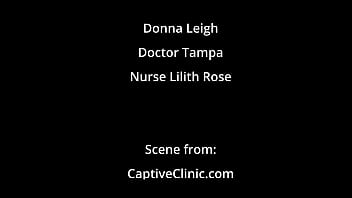 Preview 3 of Pornhd Xxx Video - Prison Inmate Donna Leigh Gets Mandatory Hitachi Orgasms From Doctor-Tampa At HitachiHoes - Reup