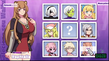 Preview 1 of Tricia Fox - WaifuHub S1 - Botei a Novinha Raphtalia pra sentar na Piroca
