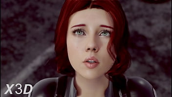 Preview 2 of Nada Alisex - I want to fuck Black Widow