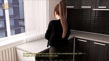 Preview 4 of Big Ass Hijab 3d - Inside Jennifer 25
