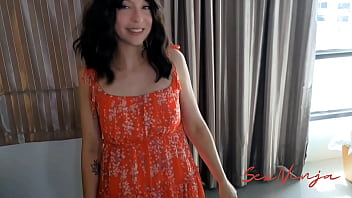 Preview 1 of Rasdar Chut Ka Video - I have to Share the Bed with My Step-Mom at a Hotel