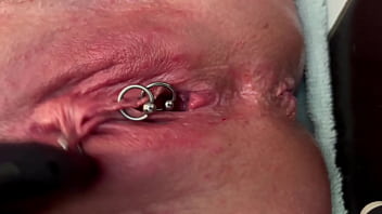 Preview 1 of Doctor Jer - Pee very strong stream from my Pierced Pussy and my hands in Latex Glove