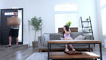 Preview 1 of Rome Dp - Seductive Stepdaughter Finally Fucks Her Big Dick Stepdad