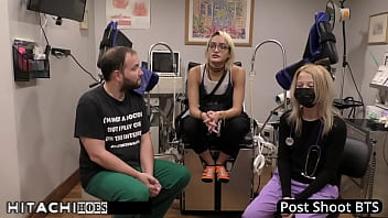 Preview 2 of Beem Tube Barat - Become Doctor-Tampa,  Give Sophomore Channy Crossfire Mandatory Hitachi Magic Wand Orgasms During Physical For College At HitachiHoes - Reup