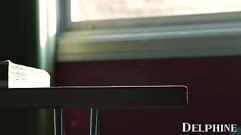 Preview 1 of Bigzzer Com - Delphine Films- Naughty Brunette Alex Coal Welcomes Her Busty Neighbor Lexi Luna