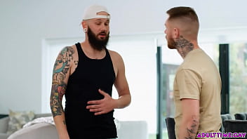 Preview 1 of Sex Factory Tv Live - Straight guys jerk themselves off together!