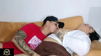 Preview 3 of Blacked Office Sex - mi primera vez con mi tiastr@ la cachonda
