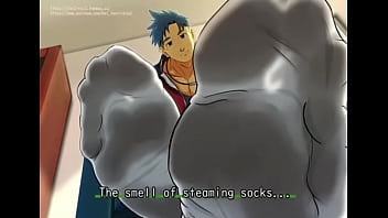 Preview 2 of Vedia Balin - Hot Anime Male Smelly Feet