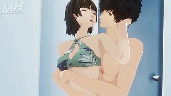 Preview 2 of Iori Furukawa Uncensored Porn - Queen Of The Pool [Mokujin Hornywood]