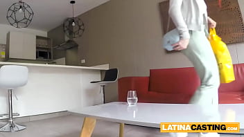 Preview 1 of Sex Video Er - Innocent Redhead Latina Tricked and Fucked Deep in Fake Model Casting