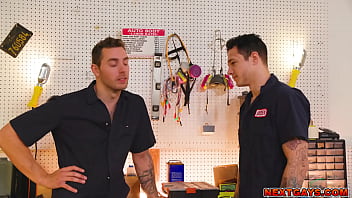 Preview 2 of Sipha Sex - Watch and enjoy this hot and intense garage sex scene with Carter Woods and Jayden Marcos