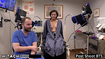 Preview 3 of Sunny Sex With - Become Doctor-Tampa,  Give Freshman Rebel Wyatt Hitachi Magic Wand Orgasms During Physical For At HitachiHoes - Reup