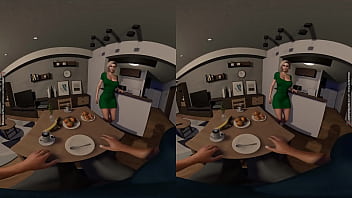 Preview 1 of Burcin Terzioglu - Visiting Sweet Aunt-In-Law Marge VR Version