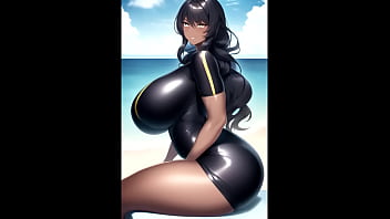Preview 3 of Ass Licker 69 - Cute girls in swimsuit with big tits and ass compilation