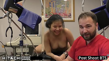 Preview 2 of Bangladeshi Xx - Become Doctor-Tampa,  Give Freshman Raya Nguyen Mandatory Hitachi Magic Wand Orgasms During Physical For At HitachiHoes - Reup
