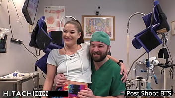 Preview 3 of Danny D Fucked - Become Doctor-Tampa,  Give Freshman Kendra Heart Mandatory Hitachi Magic Wand Orgasms During Physical For College At HitachiHoes - Reup