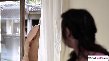 Preview 1 of Nadia Ali Gand - Big tits milf ass licking and facesitting teen stepdaughter