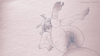 Preview 2 of Www Xnxx Celep - Animation on paper ( pens and pencils) Hentai Anime: Hunter x Hunter Menchi ( cartoon porn ) 2d sex