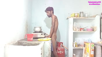 Preview 3 of Train Fuck - Rajeshplayboy993 cooking aalu curry,  fingering in the ass hole,  spanking,  moaning and cumming