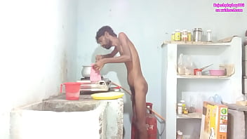 Preview 1 of Train Fuck - Rajeshplayboy993 cooking aalu curry,  fingering in the ass hole,  spanking,  moaning and cumming
